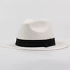 Black Band Straw Beach Hat (HT3090)