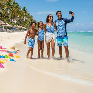 Why families love matching swimsuits