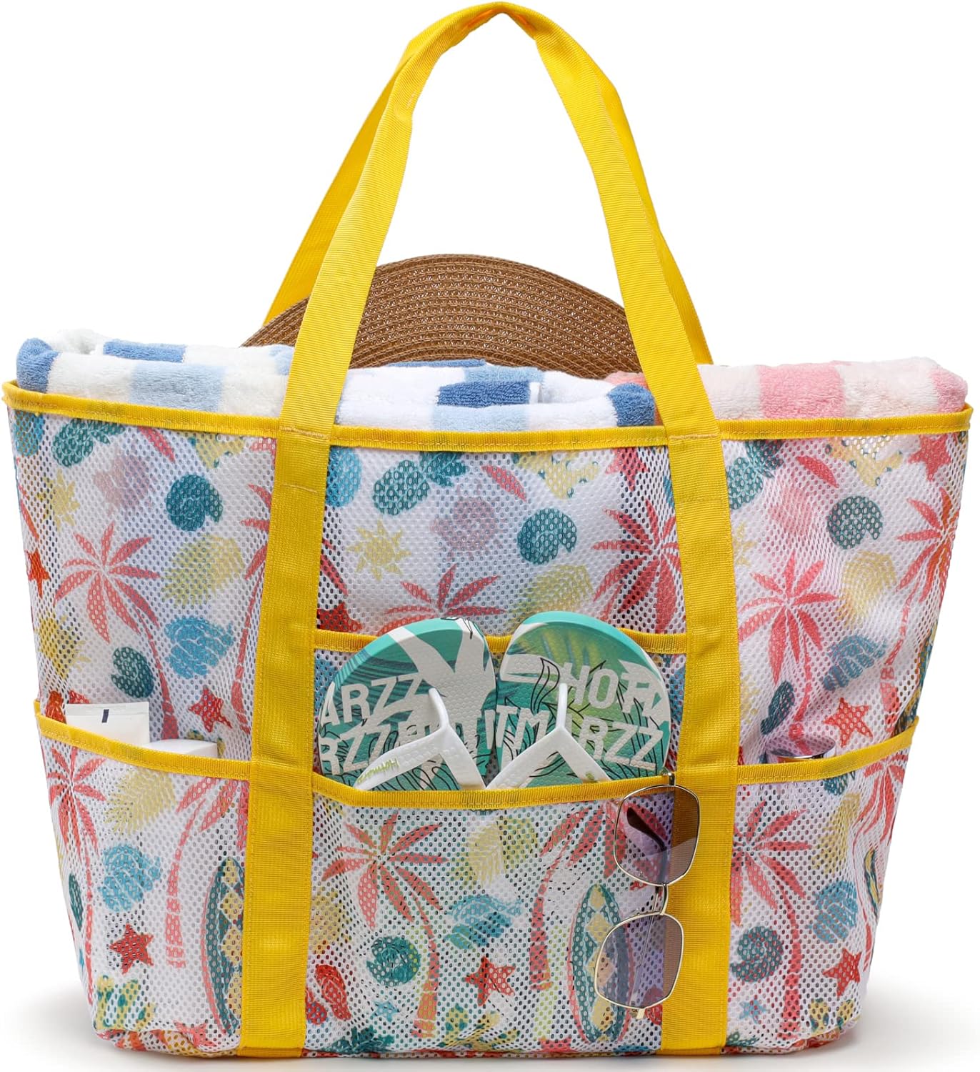 Mesh Beach Tote Bag