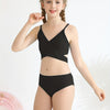 Girls Swimsuits Bikini Set Two Piece Swimsuit Criss Cross