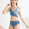 Girls Swimsuits Bikini Set Two Piece Swimsuit Criss Cross