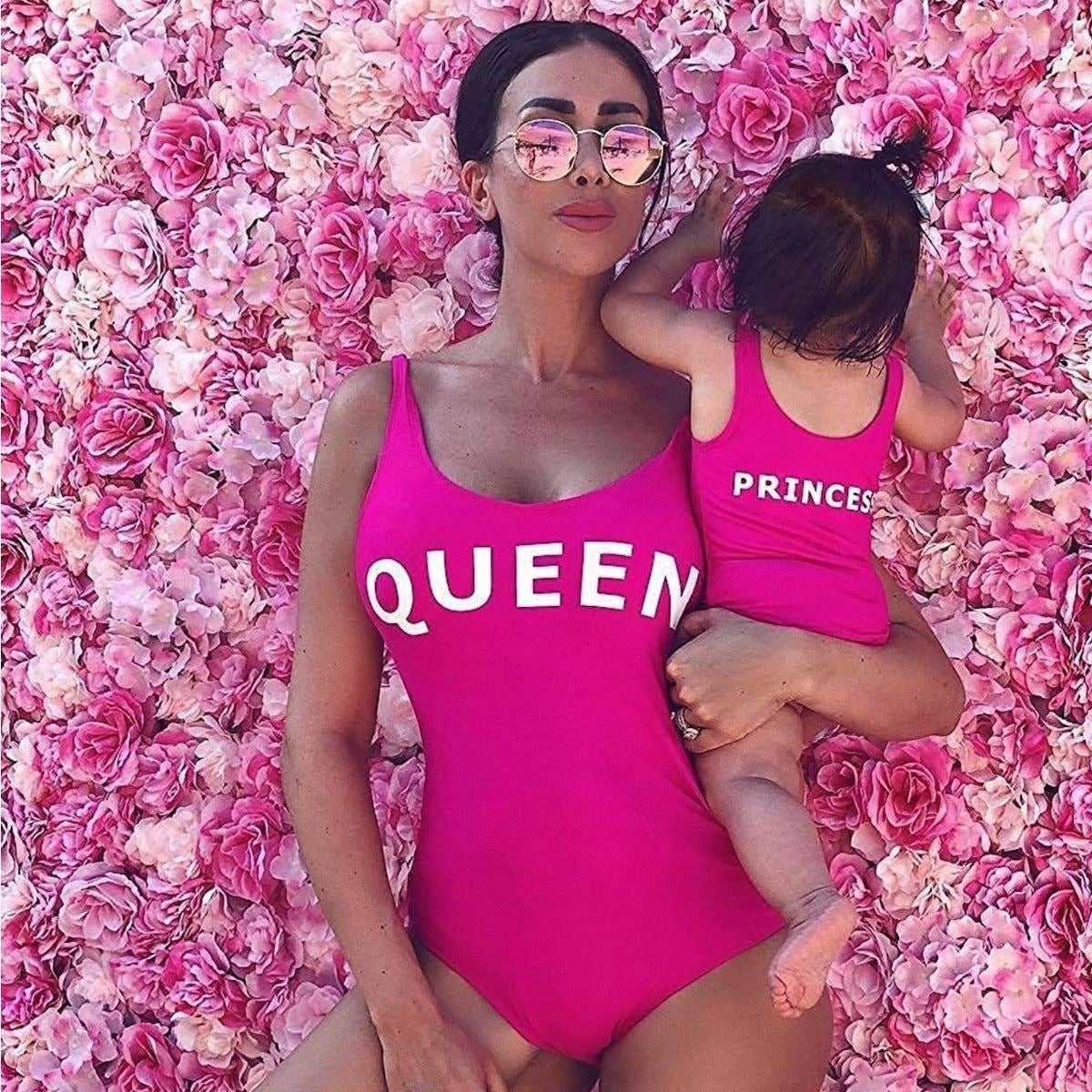 Royal Vibes Family Swimwear Collection for Couples and Kids