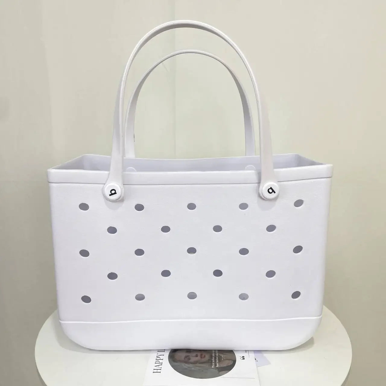 Oversized EVA Beach Tote Bag