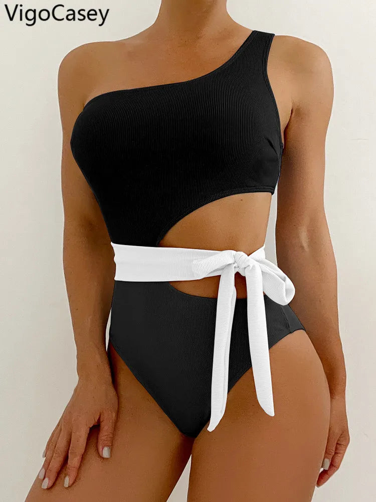 VigoCasey One-Shoulder Monokini