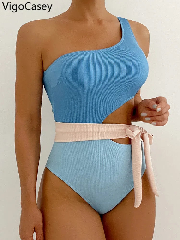 VigoCasey One-Shoulder Monokini