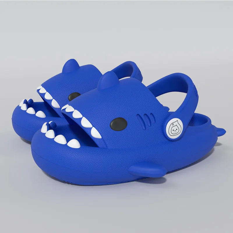 Waves and Wonder Swim - Shark Girls Sandal