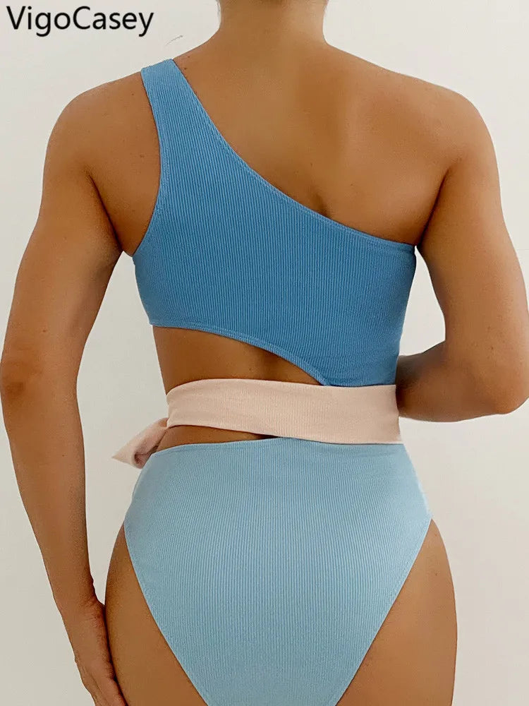 VigoCasey One-Shoulder Monokini