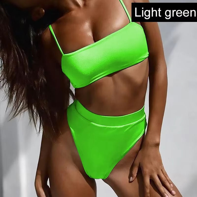 Beach Bikini Sexy Bikini Set High Waist Bikinis Bathing Suits for Women Swimwear Female Push Up Brazilian Swimsuit Mujer Biquini