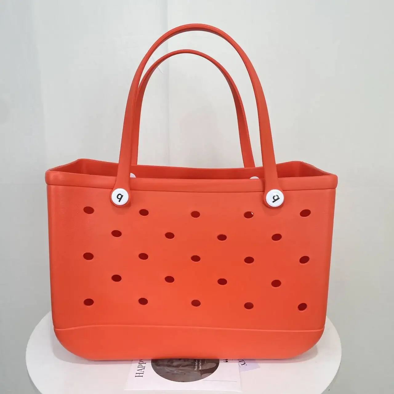 Oversized EVA Beach Tote Bag