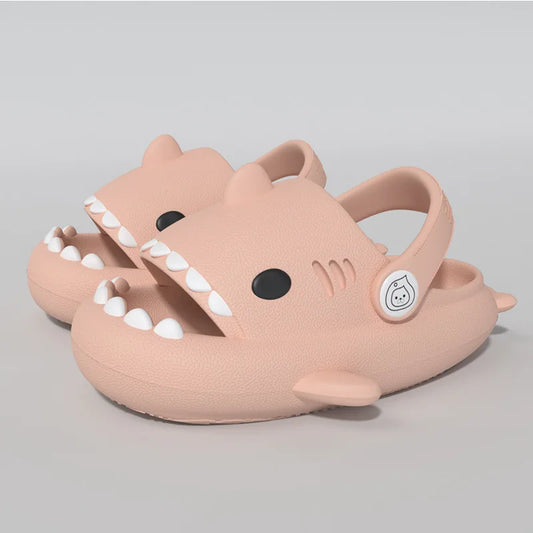 Waves and Wonder Swim - Shark Girls Sandal