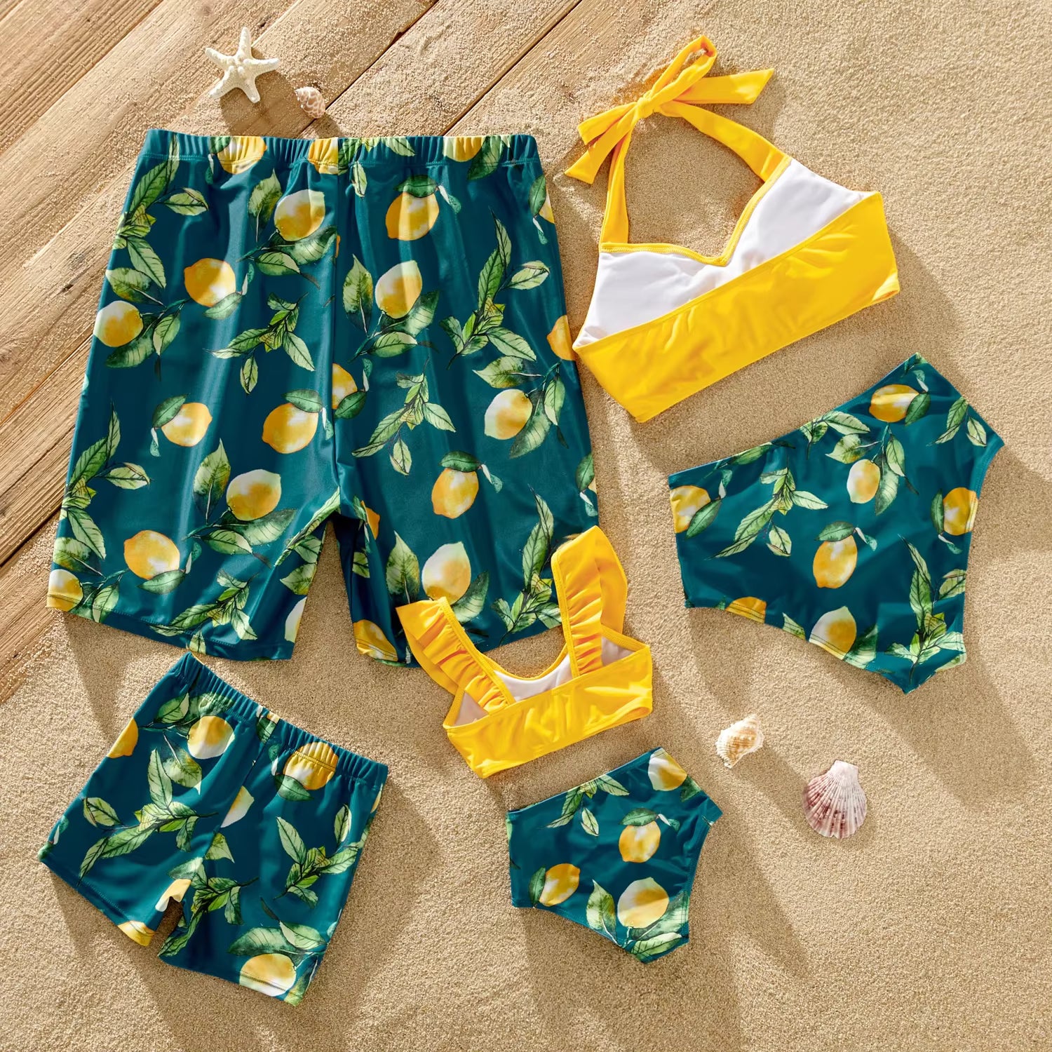 The Lemon Grove Family Matching Bathing Suit Set