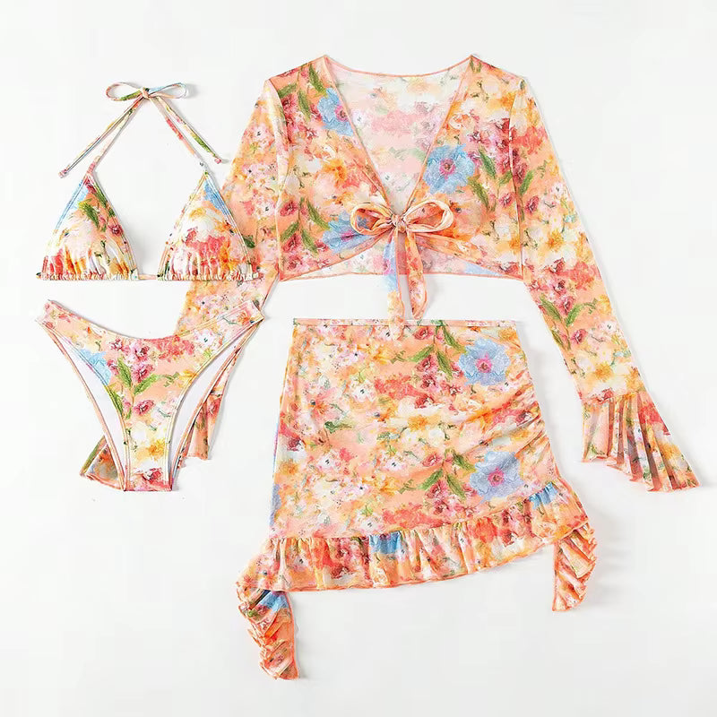 The Blush and Bloom Bikini Set