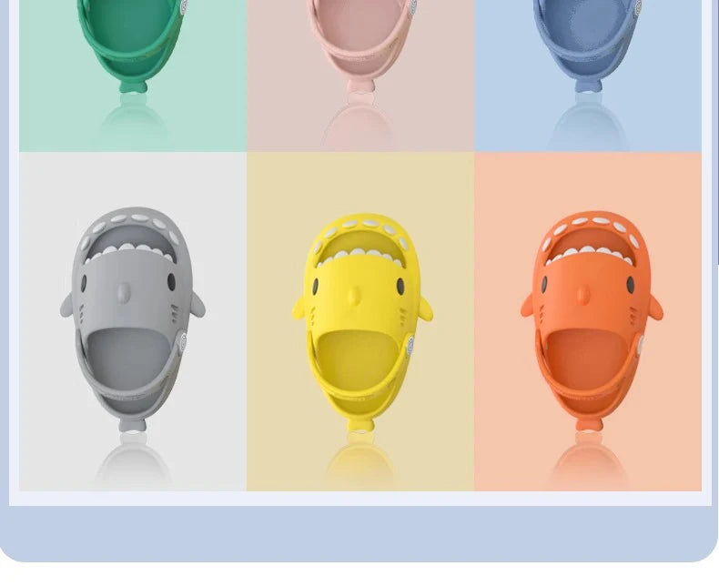 Shark Print Girls Sandal