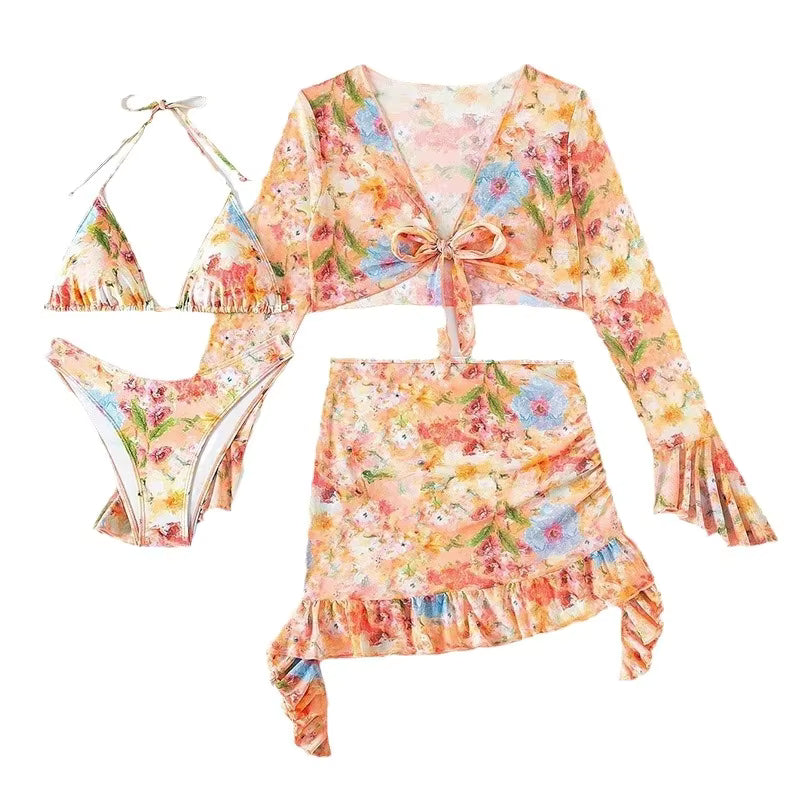 The Blush and Bloom Bikini Set
