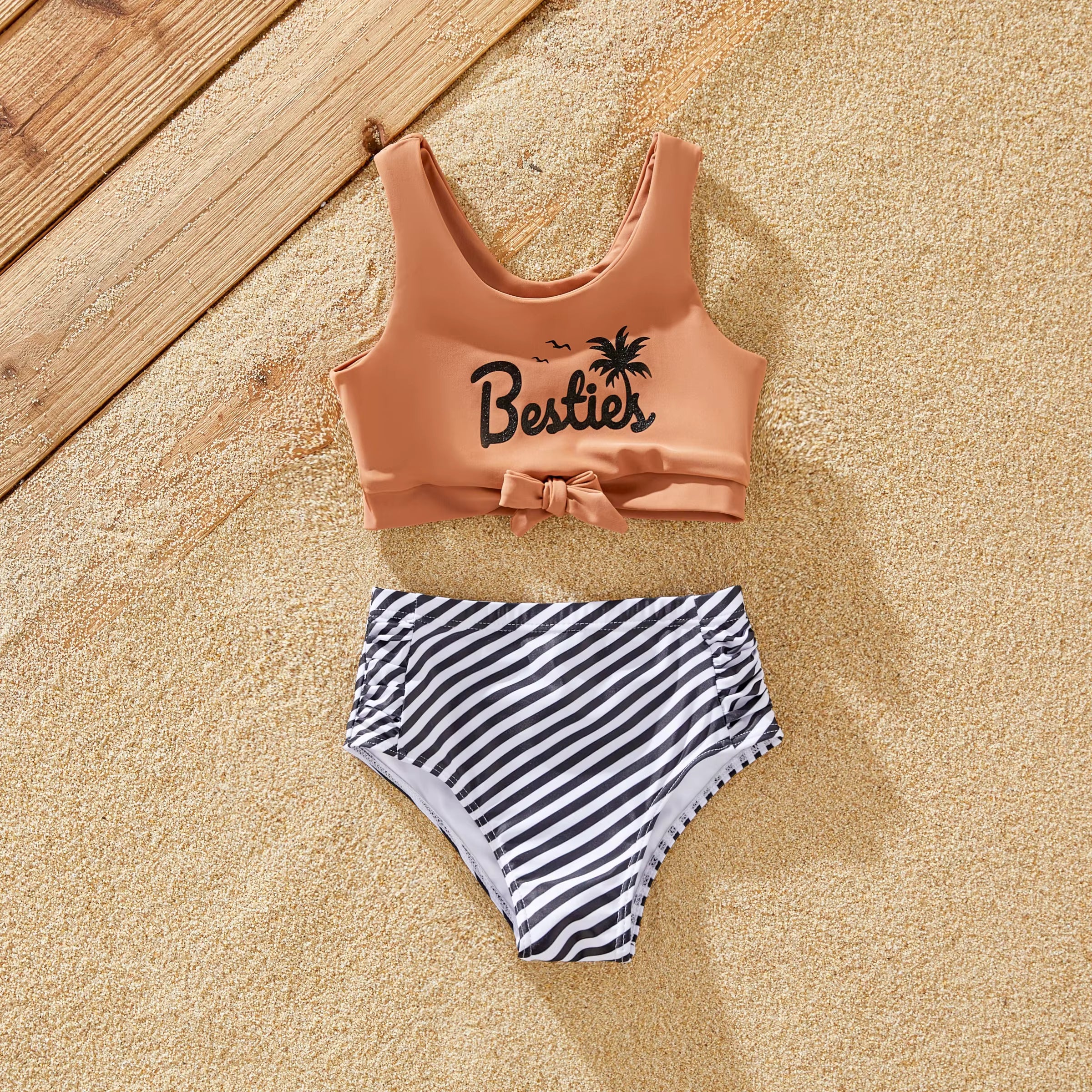 The Santorini Stripe Family Set