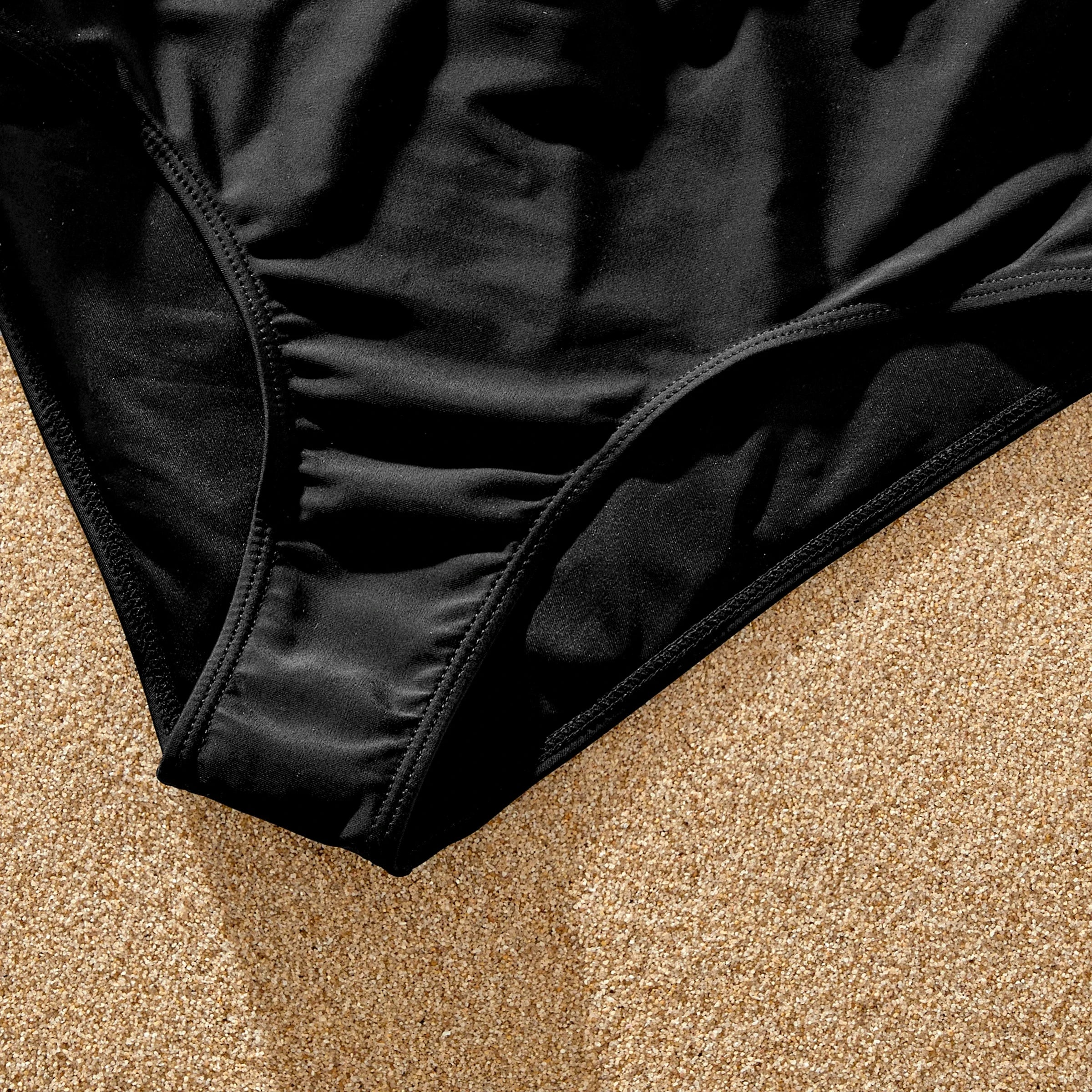 Leopard Print Family Swim Set with Sarong