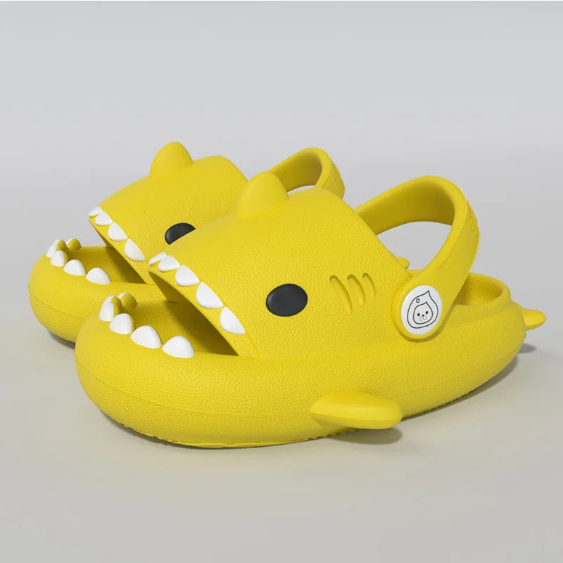 Waves and Wonder Swim - Shark Girls Sandal