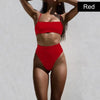 Women’s High Waist Brazilian Bikini Set Push Up Two Piece Swimwear