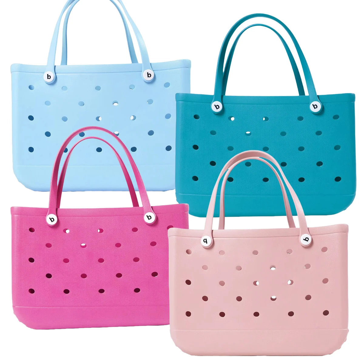 Oversized EVA Beach Tote Bag