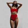 Women’s High Waist Brazilian Bikini Set Push Up Two Piece Swimwear
