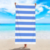 1pc fashionable colorful striped beach towel, quick drying absorbent swimming beach towel, available in multiple colors