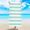 1pc fashionable colorful striped beach towel, quick drying absorbent swimming beach towel, available in multiple colors